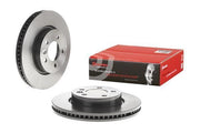 brembo brake disk for L.Rover III/R.Rover Sport, front view of brembo brake disk, technical specifications of brembo brake disk BREMBO Brake Disk - L.Rover III / R.Rover Sport 2.7 | Front Disc BREMBO Brake Disk for L.Rover III/R.Rover Sport 2.7 brembo, brake-disk, car-parts, mechanics, automotive, vehicle-safety, car-owners, performance-braking, inner-ventilated, ai-generated