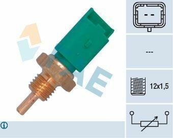 fae 33705 engine temperature sensor green, installation of fae 33705 engine temperature sensor FAE 33705 Engine Temperature Sensor - Fits 206-407 Series | 1.4-1.6L Green FAE 33705 Engine Temperature Sensor engine-temperature-sensor, fae-33705, car-owners, mechanics, ntc-sensor, engine-repair, automotive-parts, temperature-monitoring, green-sensor, ai-generated