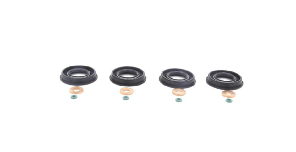 Ford V347 Transit 2007-2011 2.4 Injector Seal and Washer Set (4 pcs) — Fuel Delivery