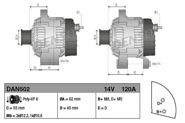 denso alternator 12v 120a, denso alternator for fiat models DENSO Alternator 12V 120A - Premium Quality for Fiat Doblo, Marea, Bravo, Brava, Stilo, Alfa Romeo 147, 156, 166 | OE Certified DENSO Alternator 12V 120A for Fiat Models denso-alternator, 12v-alternator, alternator-for-fiat, oe-certified-alternator, car-parts, mechanics, automotive, car-owners, engine-parts, ai-generated