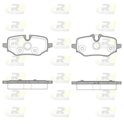 ROADHOUSE H22013.00 Brake Pad Rear BMW X1 U11 24 > — Brake Pads