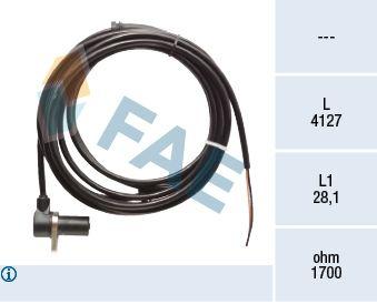 FAE 78417 Front ABS Sensor Mercedes V-Class 638/2, Vito 638 97-03 — Brake Sensors & ABS