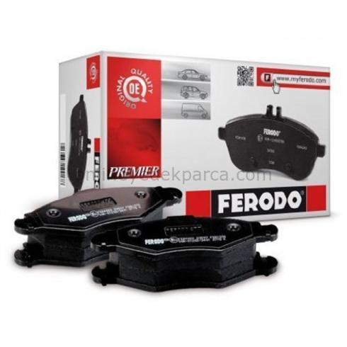 FERODO Opel Corsa F Front Brake Pad Set for 15 Inch Vehicles — Brake Pads