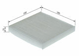 BOSCH Pollen Filter 15-Layer 1.6Xdi - High Efficiency Cabin Air Filter — Air & Cabin Filters
