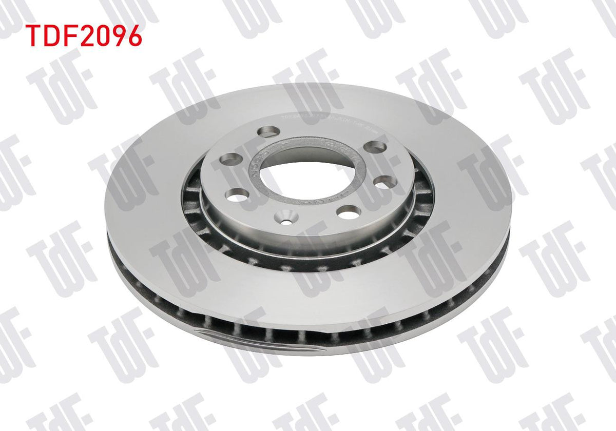 TDF TDF2096 Brake Disc Front Air 4 Bjn 255,85X23,9X60x41 Opel Vectra A 2.0 1988-1995 / Vectra B 1.6i-2 — Brake Rotors & Drums