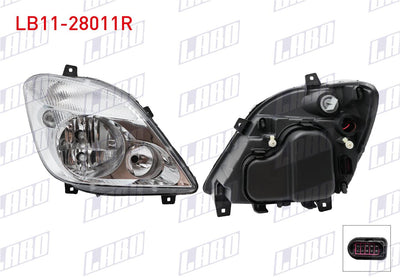LABO LB11-28011R Headlight Right Mercedes Sprinter 2008-2013 — Headlights