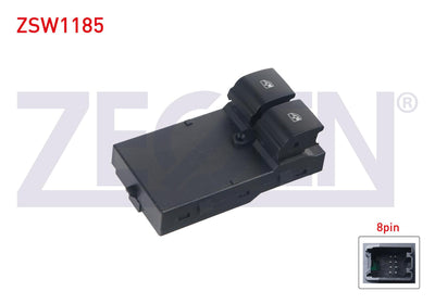 Zegen ZSW1185 Glass Release Switch Twin 8 Pin Chevrolet Aveo (T300) 2011-2014 — Switches & Relays
