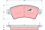 TRW GDB1385 Front Brake Pad Set for Peugeot 206, 306 & Xsara — Brake Pads
