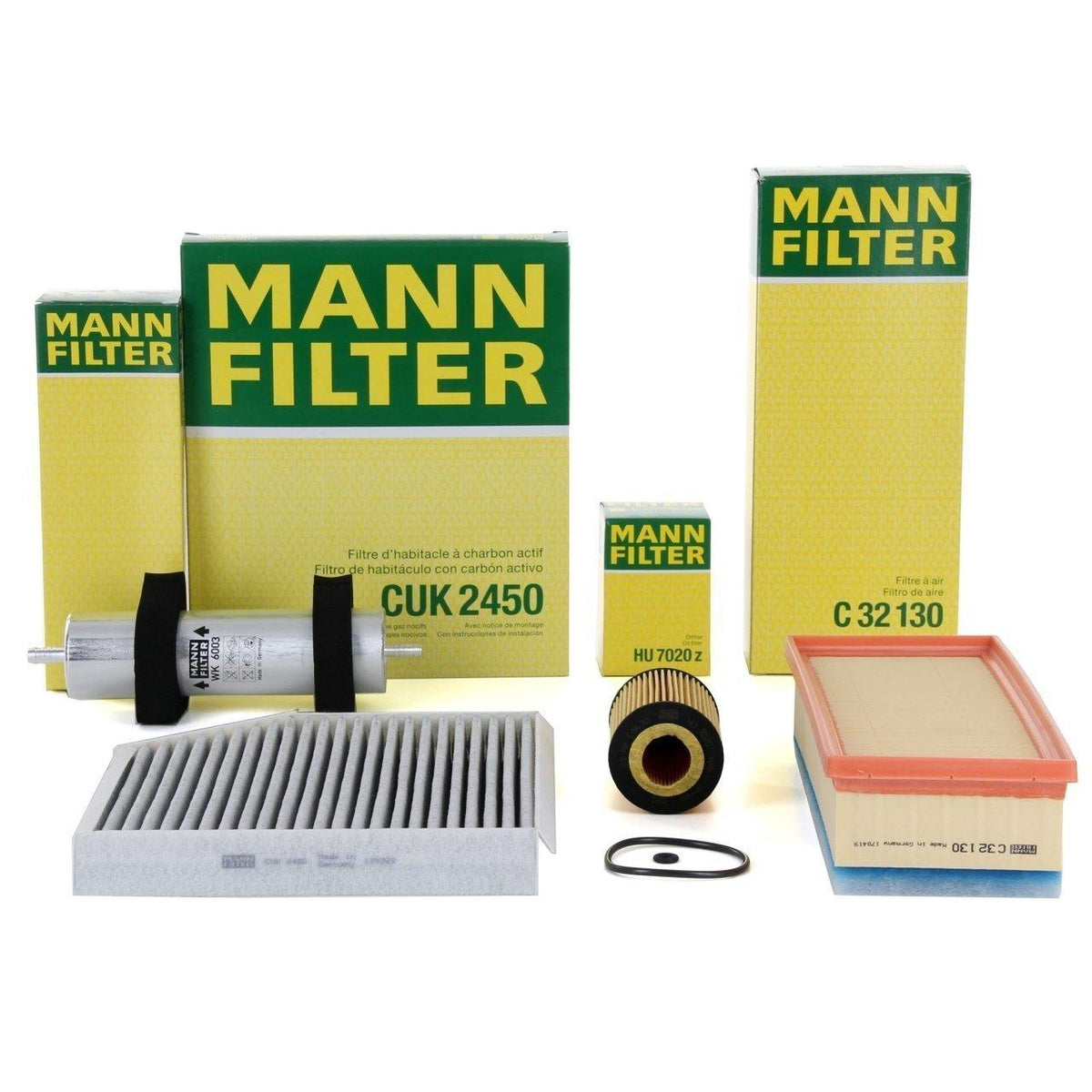 Mann Audi A4 2008-2014 2.0 TDI (CGLC) 177 PS Maintenance Kit - Complete Filter Set — Maintenance & Service Kits