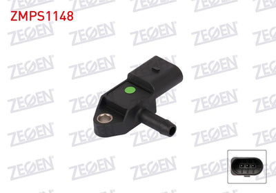Zegen ZMPS1148 Map Sensor Audi A4 / A5 / A6 / Q5 2.0 TDI / Volkswagen Amarok 2.0 BiTDI 2011-2022 — Engine Management Sensors