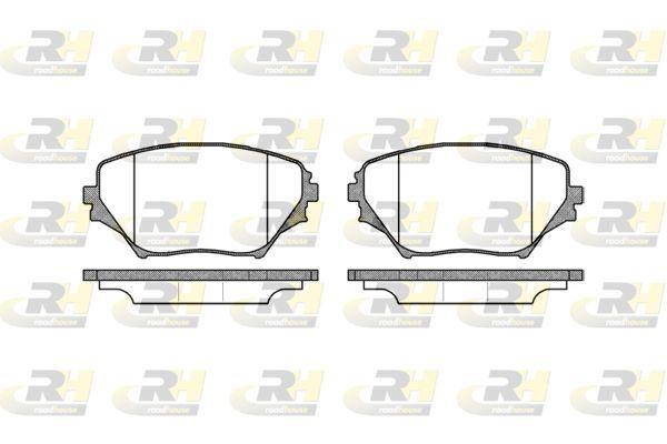 ROADHOUSE 2813.00 Brake Pad Rav4 II Xa2 06 00-02 06 — Brake Pads