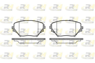 ROADHOUSE 2813.00 Brake Pad Rav4 II Xa2 06 00-02 06 — Brake Pads