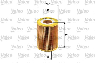 Valeo 586504 Oil Filter Opel Astra G/H-Corsa C/Combo C/Meriva 1.7 DT Y17DT/Z17DTH — Oil Filters