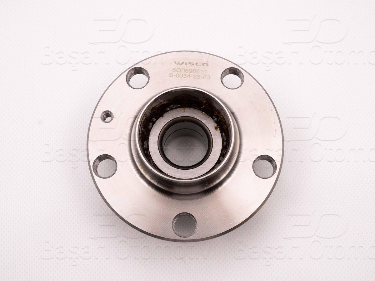 Wisco 1163019-00 Wheel Hub Rear Left-Right (5X100 120X28mm ABS) VW Polo Skoda Octavia 1.0 TFSI 1.2 1.4 1.6 C — Hub Assemblies