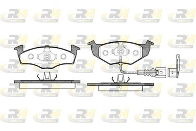 ROADHOUSE 2609.11 Brake Pad Fabia 6Y2 6Y3 6Y5 12 99-02 07 — Brake Pads