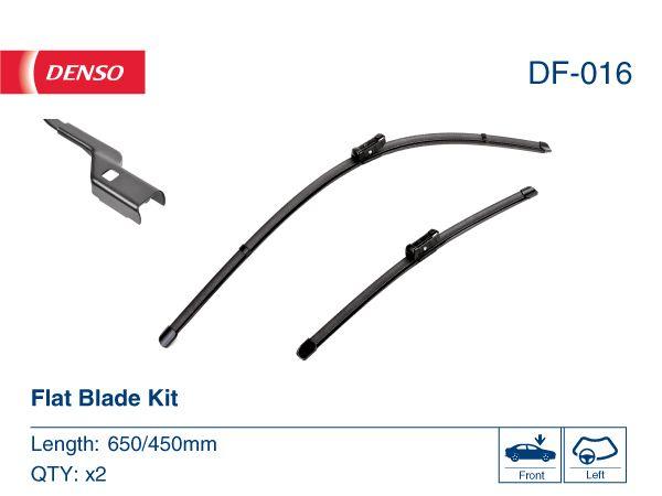 Denso DF-016 Wiper Blade Front Set VW Golf 7 / Audi A3 / Passat 650x450 — Wipers