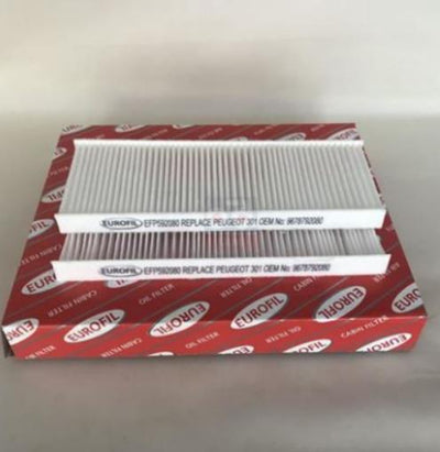 EUROFILTER EFP592080 Cabin Air Filter 12-Pt.301 — Air & Cabin Filters