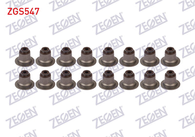 Zegen ZGS547 Valve Stem Seal Focus /Fiesta /Mondeo /C-Max /Courier /Connect 1.0-1.5-1.6 Ecoboost | Set of 16