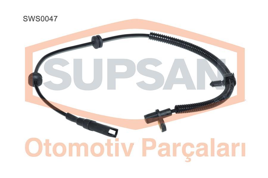 Supsan SWS0047 ABS Sensor Ford Focus 16L 16V Duratecfyda Fydb Fydc Fydd Fydh Fyja Hwda Hwdb — Brake Sensors & ABS