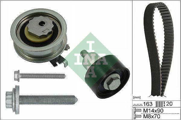 INA Volkswagen Passat 2015 Timing Belt Set - 1.4 TSI — Belts