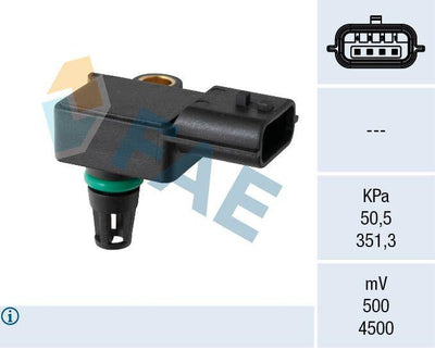 FAE 15175 Pressure Sensor Clio IV Megane III Scenic III Dokker Lodgy Sandero 1.5 dCi / 1.6Dci — Vehicle Sensors & Switches