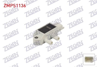 Zegen ZMPS1136 Map Sensor Dacia Duster 1.5 dCi / Nissan Qashqai / X-Trail 1.6 dCi / Mercedes (W17 — Engine Management Sensors