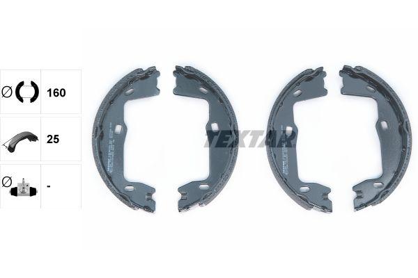 Textar 91018400 Parking Brake Shoe Opel Astra F /Vectra A /B /Omega B — Brake Cables & Hardware