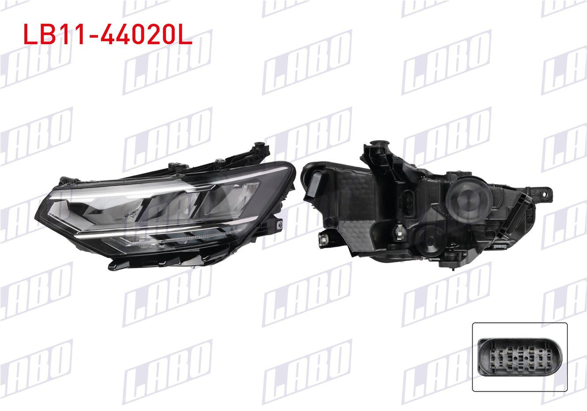 LABO LB11-44020L Headlight Left LED Volkswagen Passat 8.5 2020 — Headlights