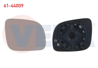 Veka 61-44009 Mirror Glass Right Heated VW Golf IV / Passat / Bora — Mirrors