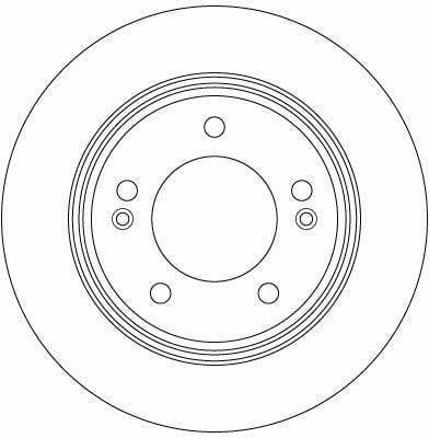 trw df6627 rear brake disk for hyundai i30 and kia ceed, high-quality trw df6627 brake disk close-up TRW DF6627 Rear Brake Disk - Premium Quality for Hyundai i30 and Kia Ceed | 15-Inch TRW DF6627 Rear Brake Disk for Hyundai i30 & Kia Ceed trw, brake-disk, rear-brake, hyundai-i30, kia-cee, premium-quality, car-parts, mechanics, automotive, ai-generated