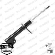 monroe front shock absorber for clio I, product packaging of monroe shock absorber, technical specifications of monroe shock absorber MONROE Front Shock Absorber - Compatible with Clio I (90-98) | Durable and Reliable MONROE Front Shock Absorber for Clio I 90-98 monroe-front-shock-absorber, clio-shock-absorber, car-parts, automotive, mechanics, durable-automotive-parts, vehicle-handling, shock-absorbers, replacement-parts, ai-generated