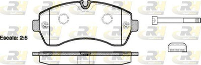 ROADHOUSE 21243.00 Brake Pad Sprinter 5-T 906 06 — Brake Pads