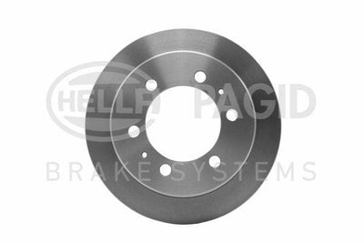 HELLA Pagid Brake Disc Rear 8DD355112-001 - Universal Fit for Daewoo Musso & Ssangyong Models — Brake Rotors & Drums