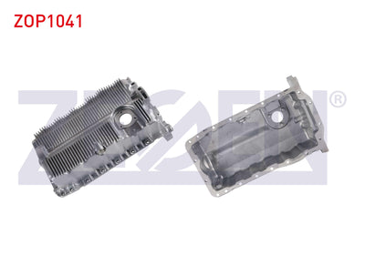 Zegen ZOP1041 Oil Pan Aluminium Sensor Drilled Volkswagen Golf V / Jetta III / Passat / Audi A3 / Seat Leon / Sk — Oil System