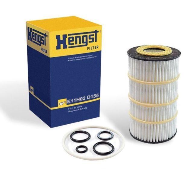 Hengst Oil Filter for Mercedes W211 E280 and E320 — Oil Filters