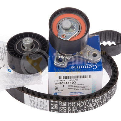 GM Chevrolet Captiva Timing Belt Kit - Original GM Parts for 2.0L Diesel (2007-2011) — Belts