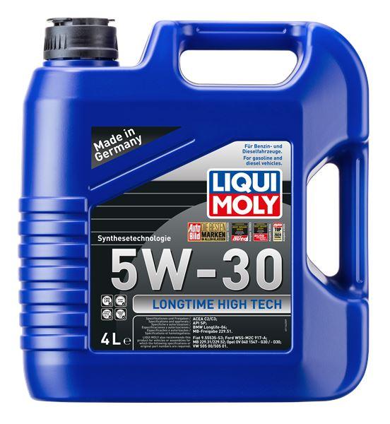 Liqui Moly 1144 Motor Oil-Longtime High Tech 5W-30 4 L Acea C2, C3 and 7 more models — Fluids & Chemicals