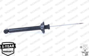 monroe rear shock absorber for ford ka, technical specifications of monroe shock absorber, packaging of monroe rear shock absorber MONROE Rear Shock Absorber - For Ford Ka 1.3 / 1.6 (96-03) | 2.1 kg MONROE Rear Shock Absorber for Ford Ka 96-03 monroe, rear-shock-absorber, ford-ka, car-parts, vehicle-repair, mechanics, car-owners, auto-repair, suspension-components, ai-generated