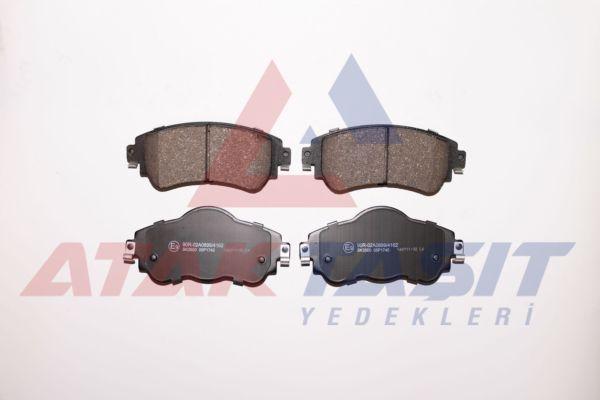 AP 05P1740 Brake Pad Front Citroen C4 (B7) 1.4 2009 — Brake Pads