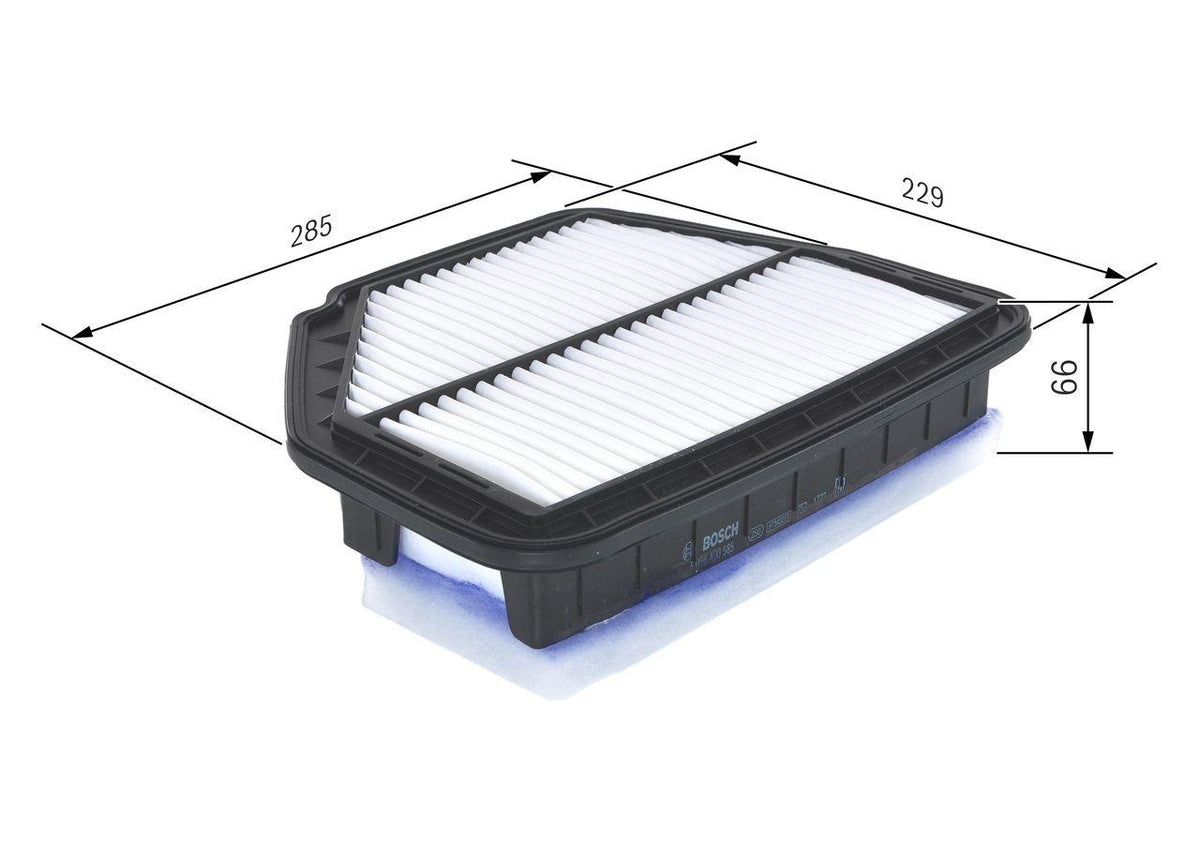 Bosch F026400585 Air Filter 11-Antara-Captiva 2.2D *A22dmh* — Air & Cabin Filters