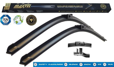 Maxtel 12107301 Muz Wiper Opel Astra H W204 550 + 450mm 90301 Bosch Adapter Inw018063 — Wipers