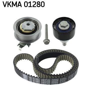 SKF VKMA01280 Trigger Belt Set for 1.2Tsi and 1.4Tsi Engines - Compatible with Golf VI, VII and 6 more models — Timing