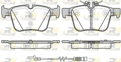 ROADHOUSE 21516.20 Brake Pad Rear Mercedes C CLAss W205 14 > S205 14 > C205 15 > A205 16 > — Brake Pads