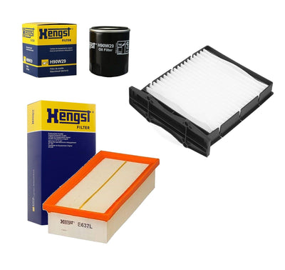 Hengst Land Rover Freelander 1.8I Filter Maintenance Set - Essential Kit — Oil Filters