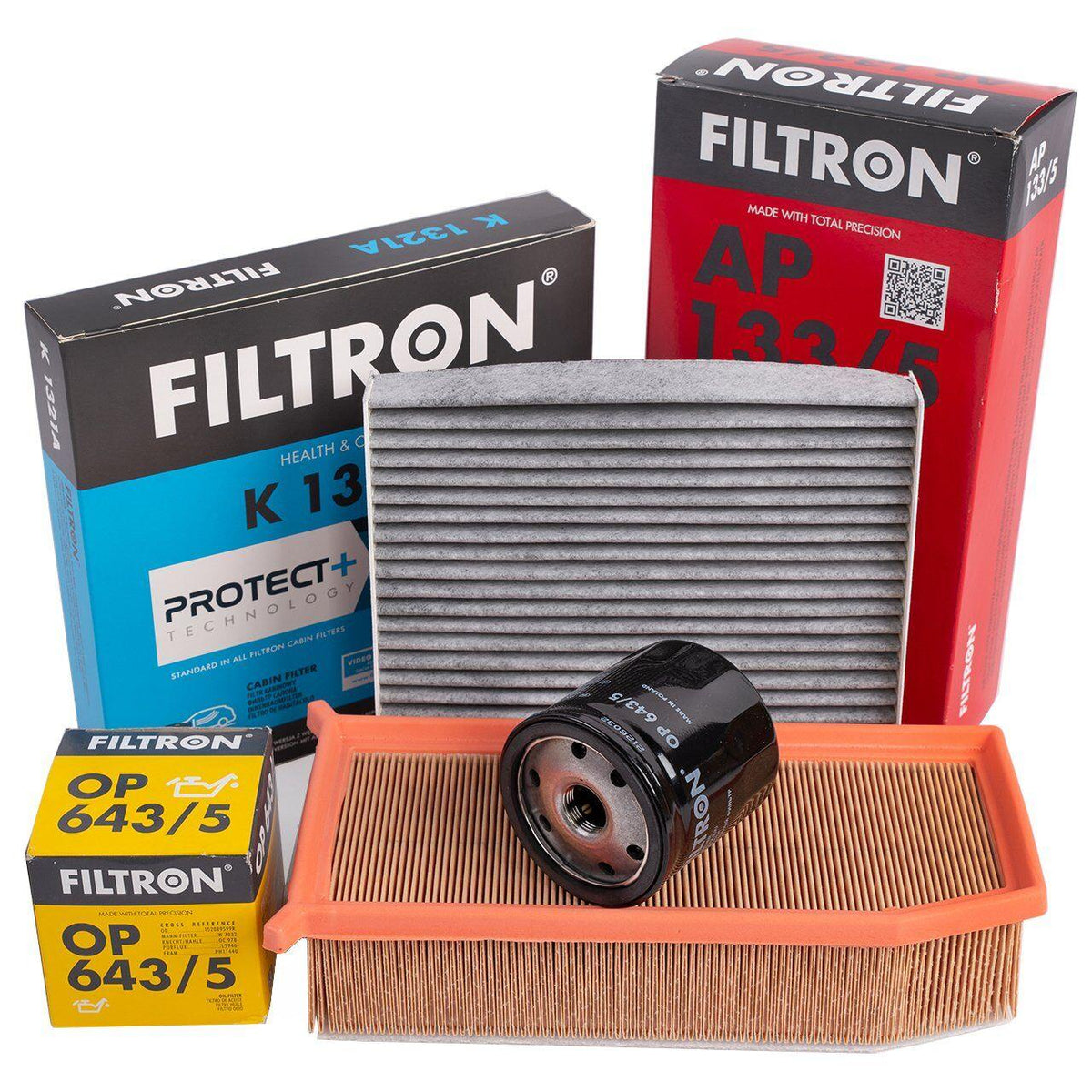 Filtron Renault Clio 4 2012-2018 Oil Filter Maintenance Kit - 3 Piece Set — Maintenance & Service Kits