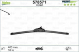 VALEO 578571 Wiper Blade - 16 Inch for Left-Hand Drive Vehicles — Wipers