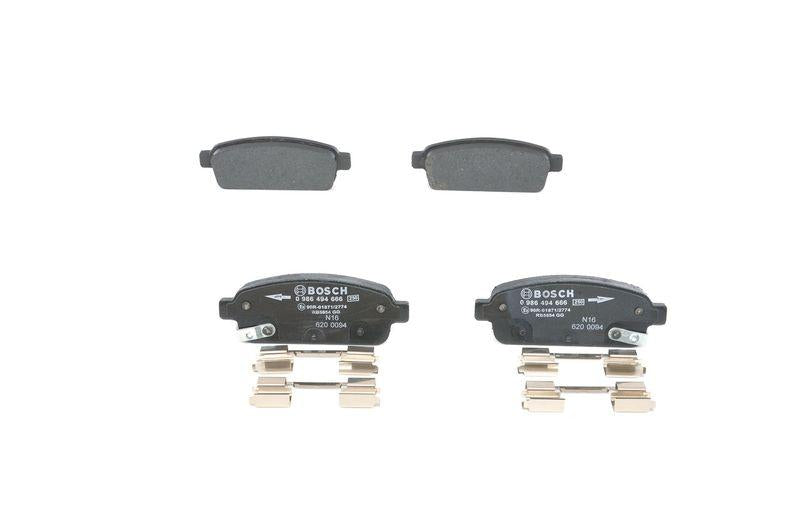 Bosch 0986494666 Brake Pad Rear Opel Astra J, Mokka and 4 more models — Brake Pads
