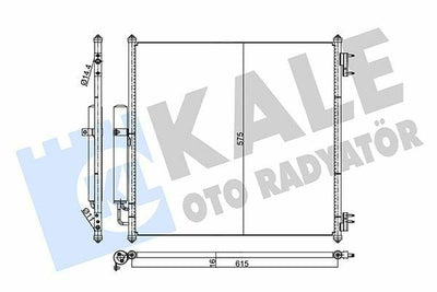 Kale Radiator 357820 - Air Conditioning Radiator for Defender L663, Discovery V L462 and 2 more models — Radiators & Fans