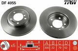 TRW DF4055 Brake Discs - Front Disc for BMW 3 E46, Z3, Z4 — Brake Rotors & Drums