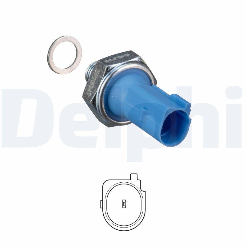 Delphi SW90067 Oil Pressure Switch Jetta Passat Beetle A6 A7 A8 1.8 2.0 4.0 TFSI Cpka Cpra — Switches & Relays